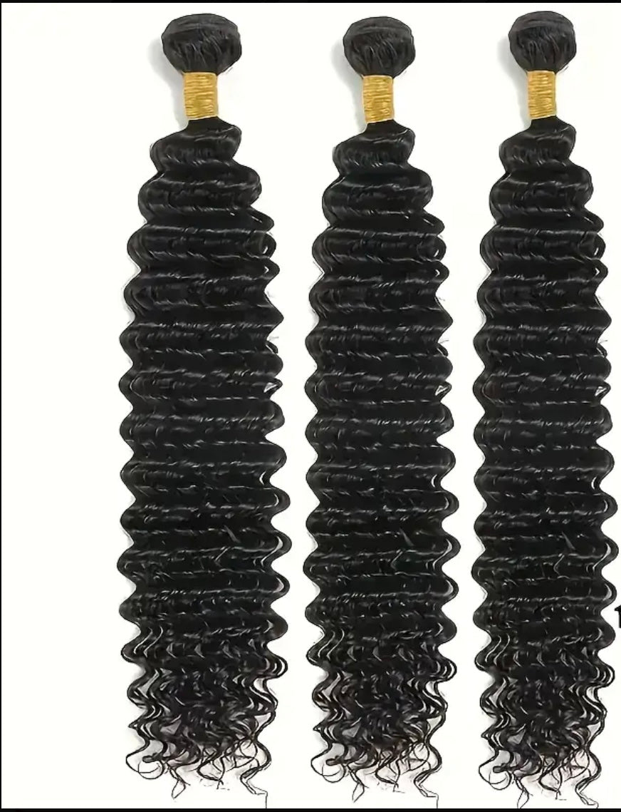 Brazilian Raw Deep Wave Virgin Human Hair