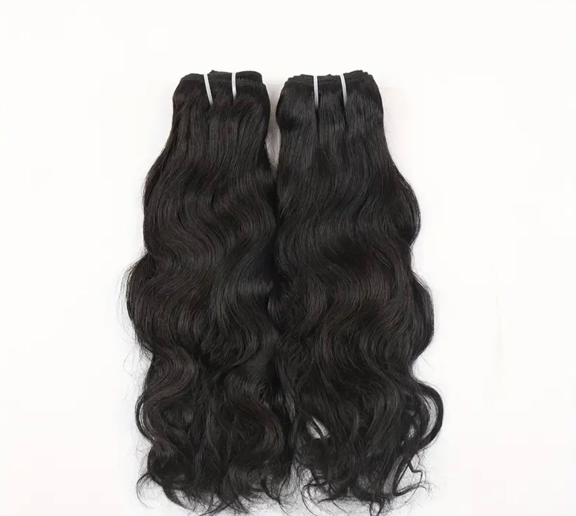 Brazilian Raw Natural Wave Bundles