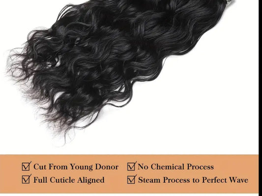 Brazilian Raw Natural Wave Bundles