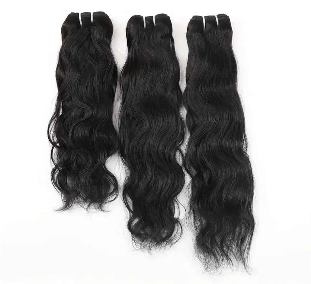 Brazilian Raw Natural Wave Bundles