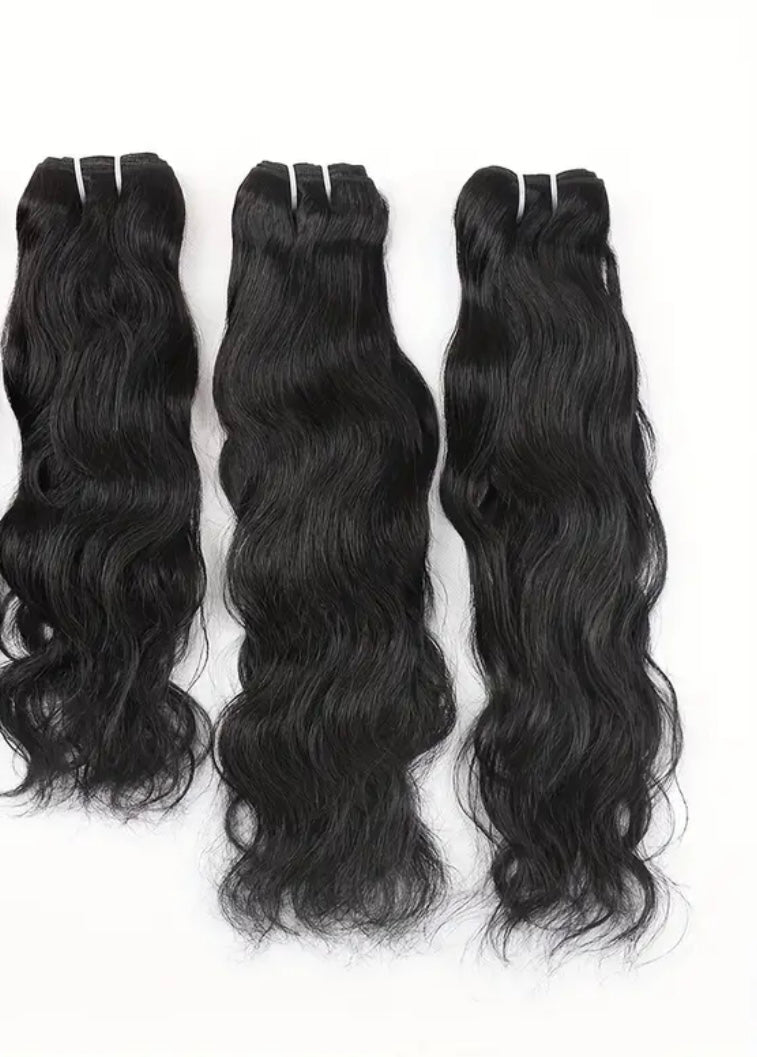Brazilian Raw Natural Wave Bundles